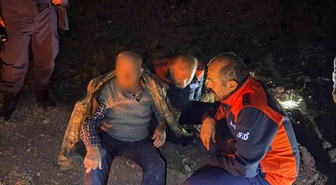 AFAD ve jandarma, Burdur Yeşilova'da 90 yaşındaki alzaymır hastasını 3 saatte buldu
