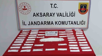 Aksaray'da konumla uyuşturucu satan şahıs jandarma operasyonuyla suçüstü yakalandı