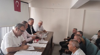 Aydın'da amatör futbolun 2026-2027 sezonu fikstürü ASKF'de çekilen kurayla belirlendi