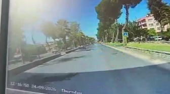 Aydın'da yolcu otobüsü kamerasına yansıyan kazada otomobilin çarptığı kadın öldü
