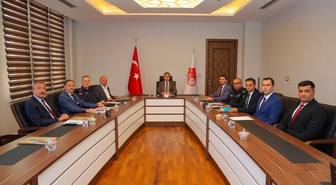 Bayburt Valisi Mustafa Eldivan başkanlığında üniversite güvenlik toplantısı yapıldı