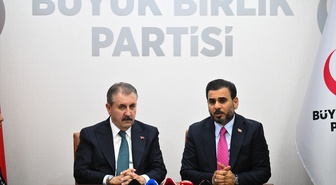 BBP'li Destici, Irak El Hikmet heyetiyle yaklaşık 17 milyar dolarlık ticareti görüştü