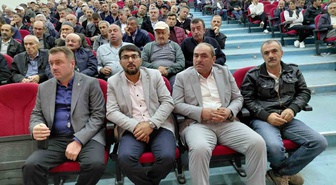 Bolu Mudurnu'da 329 ticari kanatlı yetiştiricisine biyogüvenlik toplantısı yapıldı