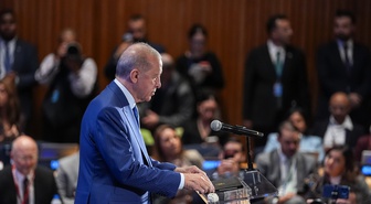 Cumhurbaşkanı Erdoğan: 'İklim hedeflerimizi toplumsal ve ekonomik gerçeklerle buluşturamadığımız her öneri başarısızlığa mahkum olacaktır'