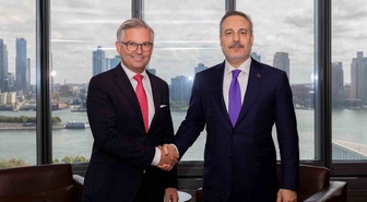 Dışişleri Bakanı Fidan, New York'ta AB Komiseri Brunner ile görüştü