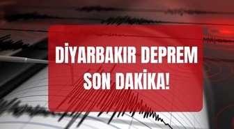 Diyarbakır deprem SON DAKİKA! Diyarbakır'da deprem mi oldu? Diyarbakır deprem kaç büyüklüğünde?