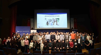 Düzce Üniversitesi'nde yeni öğrencilere iki günlük oryantasyon programı düzenlendi