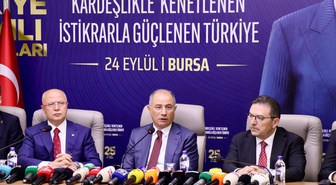 Efkan Ala, Bursa'da Türkiye'nin en güçlü 10 ülke arasına gireceğini söyledi