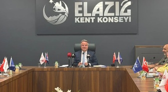 Elazığ Kent Konseyi, 206 oyla yeniden seçilen Başkan Koca ile ilk toplantısını yaptı