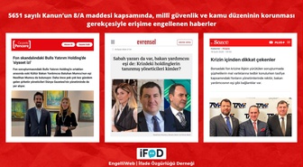 İFÖD, fon krizi haberlerine erişim engeli getirildiğini duyurdu