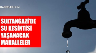 İstanbul SULTANGAZİ su kesintisi! 24-25 Eylül İSKİ Sultangazi su kesintisi ne zaman bitecek, sular ne zaman gelecek?