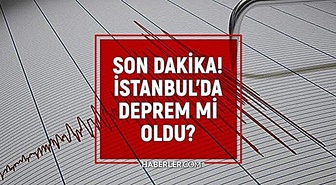 İstanbul'da deprem mi oldu? SON DAKİKA! 24 Eylül İstanbul'da az önce nerede deprem oldu?