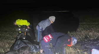 Kars Susuz'da mahsur kalan 2 yabancı turist, AFAD ve jandarma ekiplerince kurtarıldı