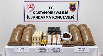 Kastamonu'da operasyonda 4 tabanca ele geçirildi, 3 şüpheli gözaltına alındı