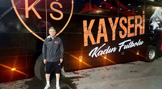 Kayseri Kadın FK, deplasmanlar için satın alınan otobüsle Beşiktaş'a gidecek