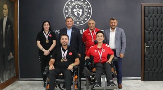 Kayserili boccia sporcusu Bozbıyık, üst üste şampiyonlukla dünya rekoru kırdı