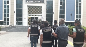 Kırşehir'de 9 adrese tefecilik ve dolandırıcılık operasyonu yapıldı, 3 zanlı tutuklandı