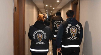 Kocaeli'de 62 ekipli operasyonda aranan 54 şüpheli tutuklandı