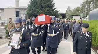 Kocaeli'de kalp krizi geçiren Astsubay Başçavuş İbrahim Ay, Aksaray'da defnedildi