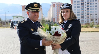 Mahmut Ay, Erzurum İl Emniyet Müdürlüğü'ndeki görevine törenle başladı