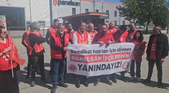 Panelsan'da işten çıkarıldığı belirtilen 2 işçi için direniş 53'üncü güne ulaştı