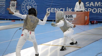 Samsun'da 52 ülkeden 606 sporcu Yıldızlar ve Gençler Flöre Dünya Kupası'nda yarışıyor