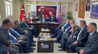 TŞOF Başkanı Yiğiner Ardahan'da esnafla buluştu, TESK adaylığını duyurdu