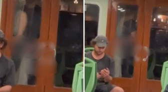 Turistik teknede herkesin gözü önünde ilişkiye girdiler