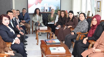 Uluslararası sempozyum düzenleme kurulu Sinop'ta Rektör Taşdemir'i ziyaret etti
