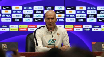Zidane, Türkiye karşısında Mbappe'nin yine kaptan olacağını açıkladı