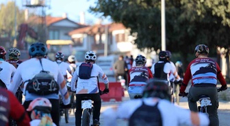 6. Karabük Bisiklet Festivali'nde bisikletçiler Safranbolu'da pedal çevirdi