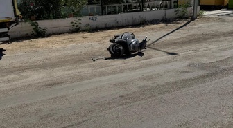 Antalya Manavgat'ta forklift ataşmanına çarpan motosikletin sürücüsü öldü
