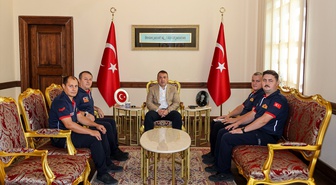 Bilecik Valisi Sözer, itfaiyecilerin afetlerde önemli görev üstlendiğini söyledi