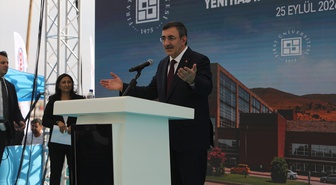 Cumhurbaşkanı Yardımcısı Yılmaz, Fırat Üniversitesi Yeni Hastane Binası Temel Atma Töreni'nde konuştu: