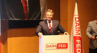 DAİMFED Antalya Şubesi açıldı, Tüzmen yapı stokundaki ciddi sıkıntıya dikkat çekti