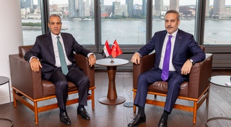 Dışişleri Bakanı Fidan, Mısırlı mevkidaşıyla New York'taki Türkevi'nde görüştü
