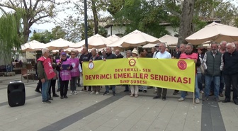 Emekliler Sinop, Artvin, Hopa ve Bilecik Bozüyük'te seyyanen zam için sokağa çıktı