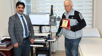 ERÜ'ye bağışlanan EMG cihazı hastaları Ankara'ya gitmekten kurtaracak