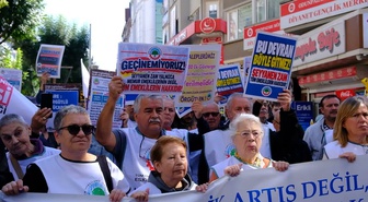 Eskişehir'de emekliler AYM'ye seslendi: Hukuksuzluğa 'dur' denmeli