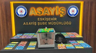 Eskişehir'de kumar baskınında 36 kişiye 417 bin 744 TL ceza kesildi