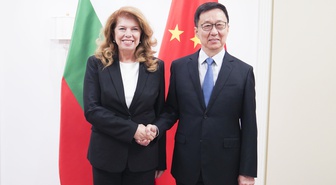 Han Zheng, Çin-Bulgaristan ilişkilerini geliştirmeye hazır olduklarını söyledi