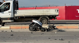 Karaman'da otomobil, çocuğun elektrikli bisikletiyle çarpıştı, çocuk ağır yaralandı