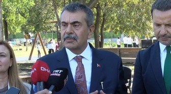 MEB Bakanı Tekin, Beykoz Bozhane Tabiat Mektebi'nde oyunla kültür aktarımını anlattı