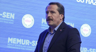 Memur-Sen Başkanı Yalçın, AYM'ye taşınan seyyanen zam için siyasi iradeye çağrı yaptı