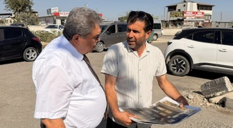 Sağlık Müdürü Sönmez, Hatay Eğitim ve Araştırma Hastanesi'nde mescit alanını inceledi