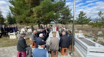 Şehit Hüseyin Koç Tosya'da kabri başında anıldı