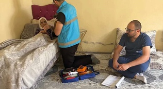 Şırnak'ta evde sağlık ekipleri 2026'nın ilk 8 ayında 30 bin 895 ev ziyareti yaptı