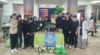 Yeşilay Canik, liselerde bağımlılık ve sağlıklı yaşam için farkındalık stantları açtı