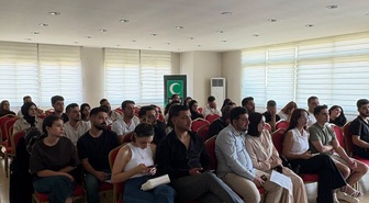 Adana'da evlilik kredisine başvuran çiftlere evlilik öncesi eğitim verildi