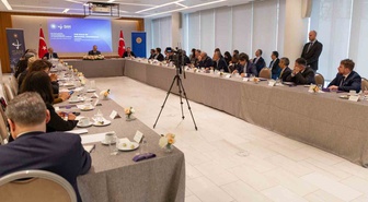 Dışişleri Bakanı Fidan, BM 81. Genel Kurulu marjında düşünce kuruluşlarına hitap etti